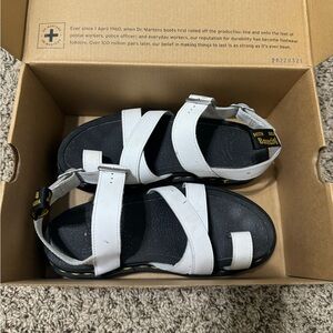 DR MARTENS sandals white